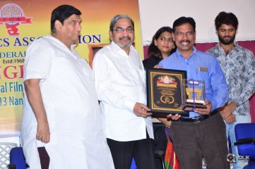 Film Critics Association Felicitates Shatamanam Bhavati And Pelli Choopulu Movie Teams